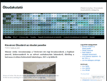 Tablet Screenshot of obudakutato.wordpress.com