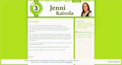 Desktop Screenshot of jennikaivola.wordpress.com