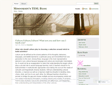 Tablet Screenshot of misooksin.wordpress.com