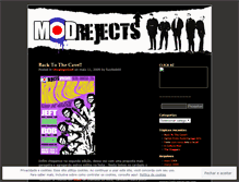 Tablet Screenshot of modrejects.wordpress.com