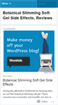 Mobile Screenshot of botanicalslimming.wordpress.com