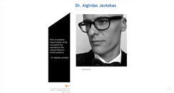 Desktop Screenshot of algirdasjavtokas.wordpress.com
