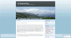 Desktop Screenshot of lgmackenzie.wordpress.com