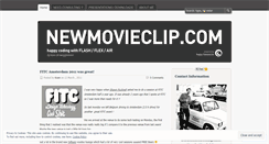 Desktop Screenshot of newmovieclip.wordpress.com