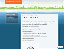 Tablet Screenshot of belikaosvw.wordpress.com