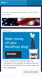 Mobile Screenshot of libertyuprising.wordpress.com
