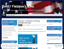 Tablet Screenshot of libertyuprising.wordpress.com