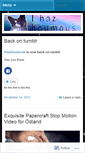 Mobile Screenshot of ihazhoumous.wordpress.com