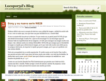 Tablet Screenshot of locopor3d.wordpress.com