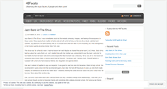 Desktop Screenshot of 48facets.wordpress.com