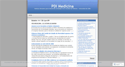 Desktop Screenshot of pdimedicina.wordpress.com