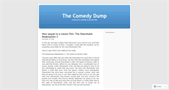 Desktop Screenshot of comedydump.wordpress.com