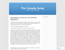 Tablet Screenshot of comedydump.wordpress.com