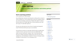 Desktop Screenshot of buildinghope.wordpress.com