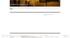 Desktop Screenshot of jornalbarato.wordpress.com