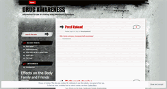 Desktop Screenshot of drugknowledge.wordpress.com