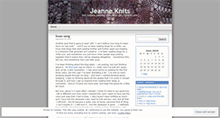 Desktop Screenshot of jmknits.wordpress.com