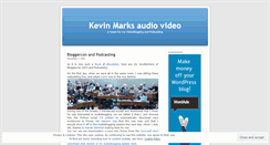 Desktop Screenshot of kevinmarks.wordpress.com