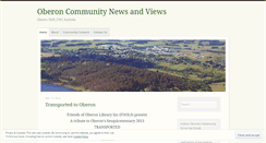 Desktop Screenshot of oberoncommunity.wordpress.com