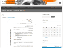 Tablet Screenshot of bipedagainstcorruption.wordpress.com