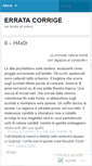 Mobile Screenshot of erratacorrigealb.wordpress.com