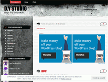 Tablet Screenshot of dystudio.wordpress.com