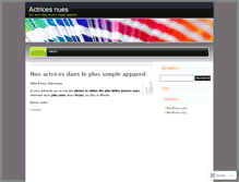 Tablet Screenshot of actricesnues.wordpress.com