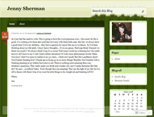 Tablet Screenshot of jennysherman.wordpress.com