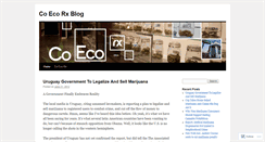 Desktop Screenshot of coecorx.wordpress.com