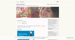 Desktop Screenshot of gogoanita.wordpress.com