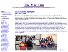 Tablet Screenshot of mac5fam.wordpress.com