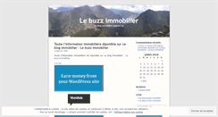 Desktop Screenshot of lebuzzimmobilier.wordpress.com