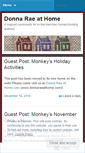 Mobile Screenshot of donnaraeonline.wordpress.com