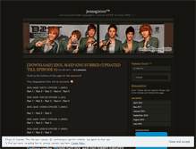 Tablet Screenshot of jeansg2010.wordpress.com