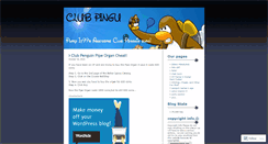 Desktop Screenshot of clubpingu.wordpress.com