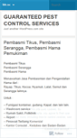 Mobile Screenshot of pembasmiserangga.wordpress.com