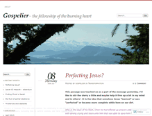 Tablet Screenshot of gospelier.wordpress.com