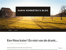 Tablet Screenshot of karinhornstra.wordpress.com