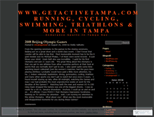 Tablet Screenshot of getactivetampa.wordpress.com