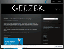 Tablet Screenshot of geezernation.wordpress.com