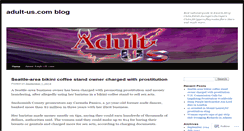 Desktop Screenshot of adultusblog.wordpress.com