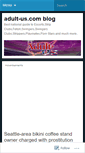 Mobile Screenshot of adultusblog.wordpress.com