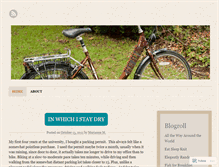 Tablet Screenshot of bikewithasweater.wordpress.com
