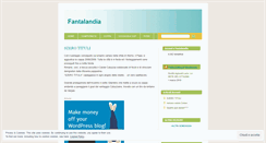 Desktop Screenshot of fantalandia.wordpress.com