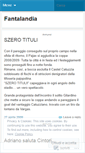 Mobile Screenshot of fantalandia.wordpress.com