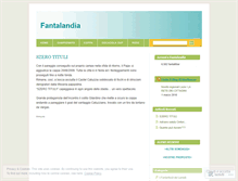 Tablet Screenshot of fantalandia.wordpress.com