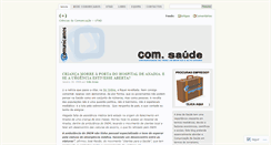 Desktop Screenshot of comsaude.wordpress.com