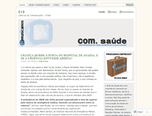 Tablet Screenshot of comsaude.wordpress.com