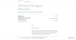 Desktop Screenshot of dillwyndragonstories.wordpress.com