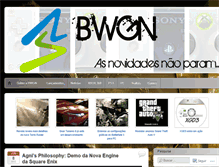 Tablet Screenshot of bwgn.wordpress.com